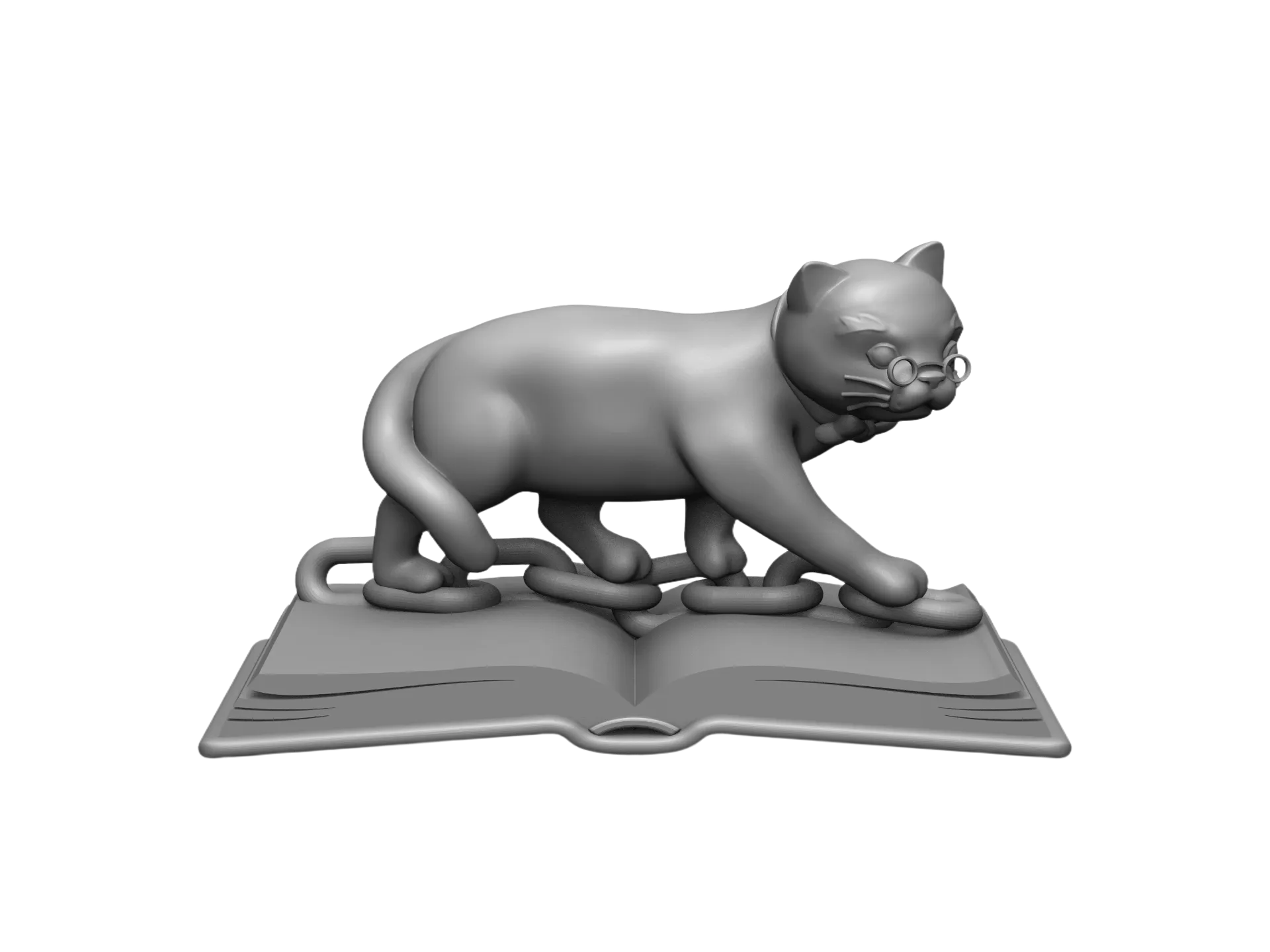 Кот ученый
